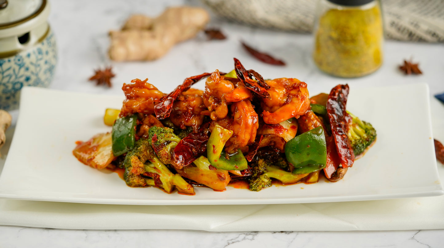 Shrimp with Garlic Sauce
