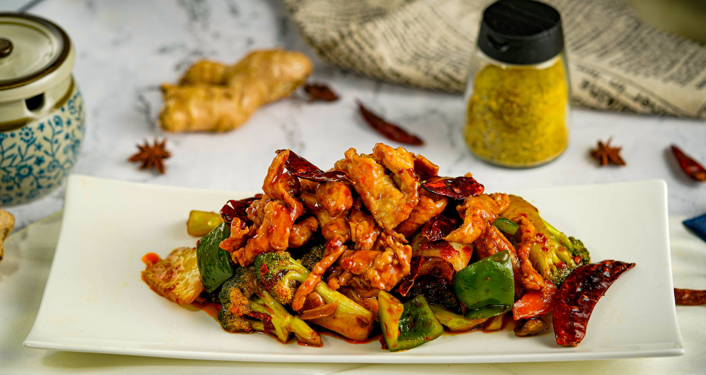 Chicken with Garlic Sauce