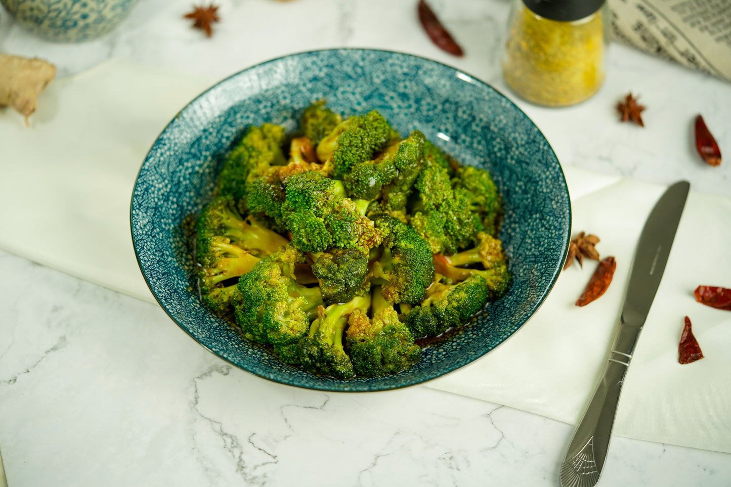 Broccoli with Garlic Sauce