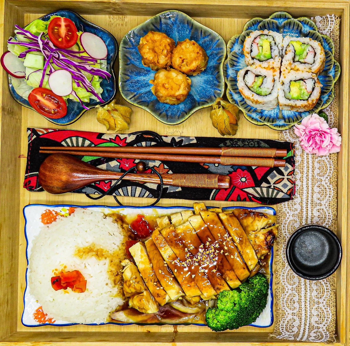 Chicken Teriyaki Bento Box (Min. 5 Orders)